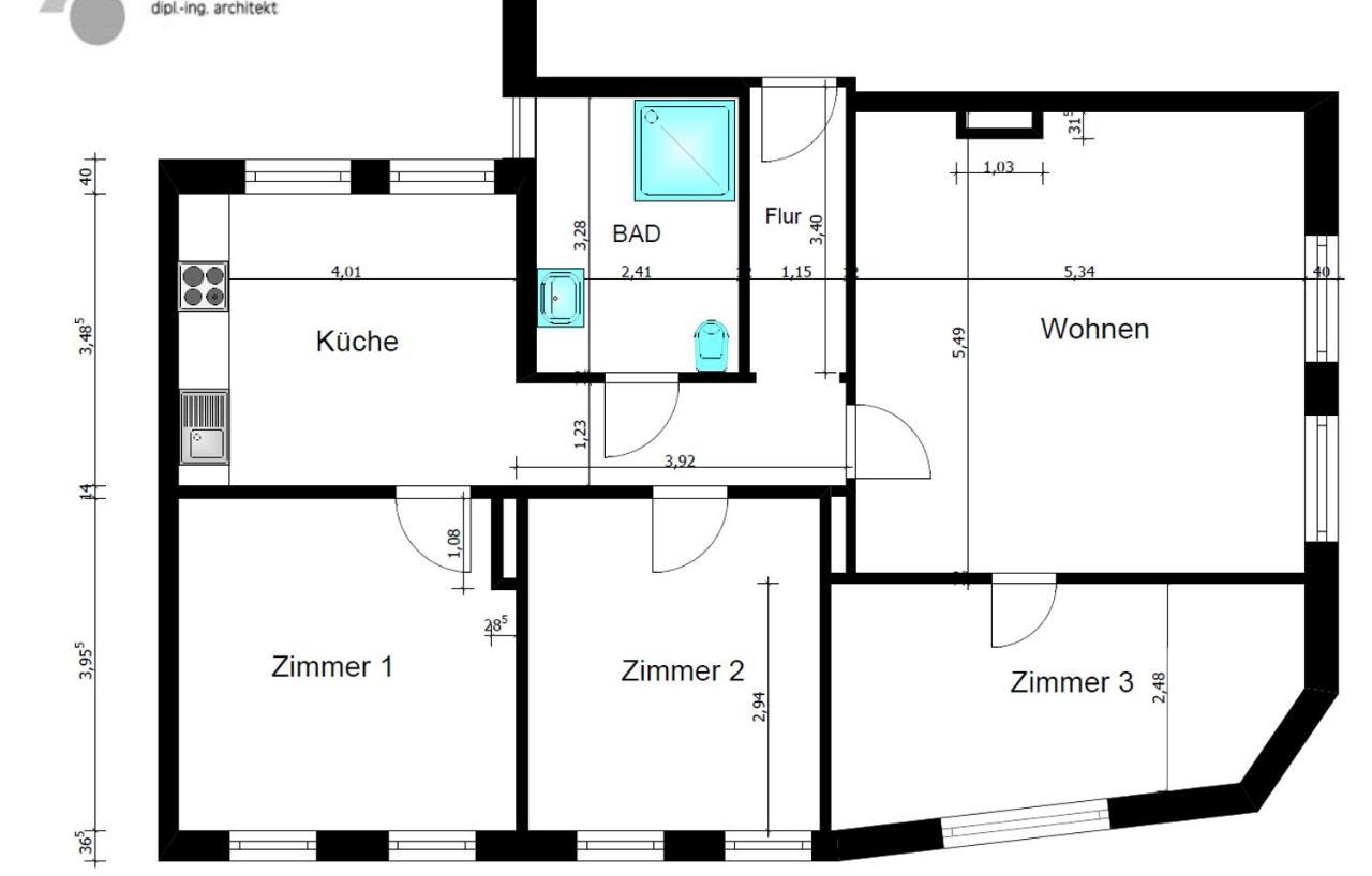 6 Personen Ferienwohnung - In Der Innenstadt Wilhelmshaven Zewnętrze zdjęcie